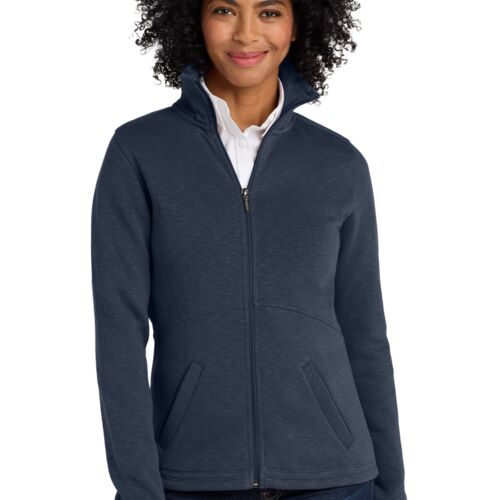Ladies Slub Fleece Full Zip Jacket Thumbnail