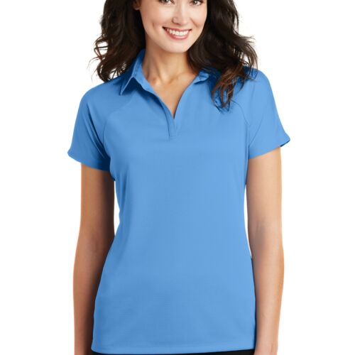 Ladies Crossover Raglan Polo Thumbnail