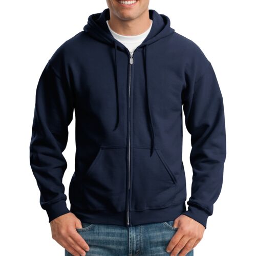 Heavy Blend Full Zip Hooded Sweatshirt Thumbnail