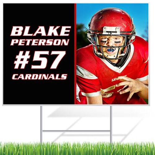 Full Color Yard Sign 24" X 18" Horizontal Thumbnail